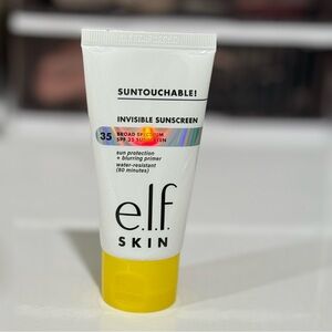 💜 E.L.F. Skin Suntouchable! Invisible Sunscreen SPF 35 Primer